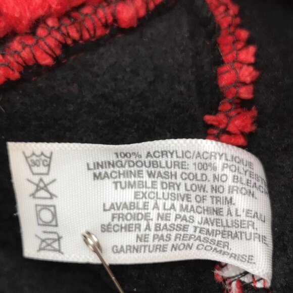 2 / $30.00 - T-Max Heat Unisex Red & White Made in Canada Fleece Lined Toque - Picture 7 of 7